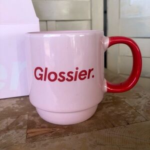 Glossier Three Eyed Smiley Mug